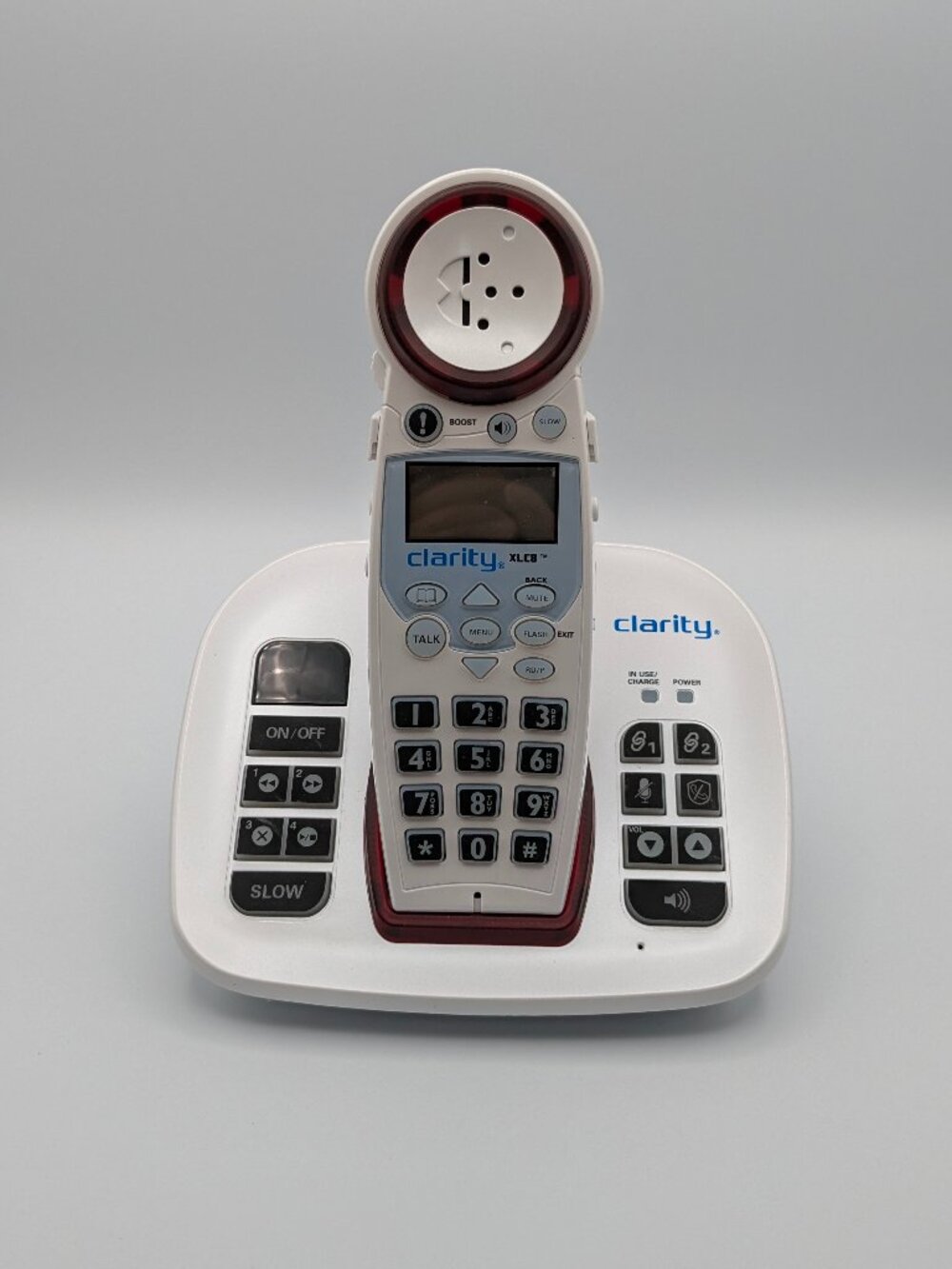 Clarity XLC8 Amplified Cordless Phone for Hearing Loss Low Vision, New, Open Box